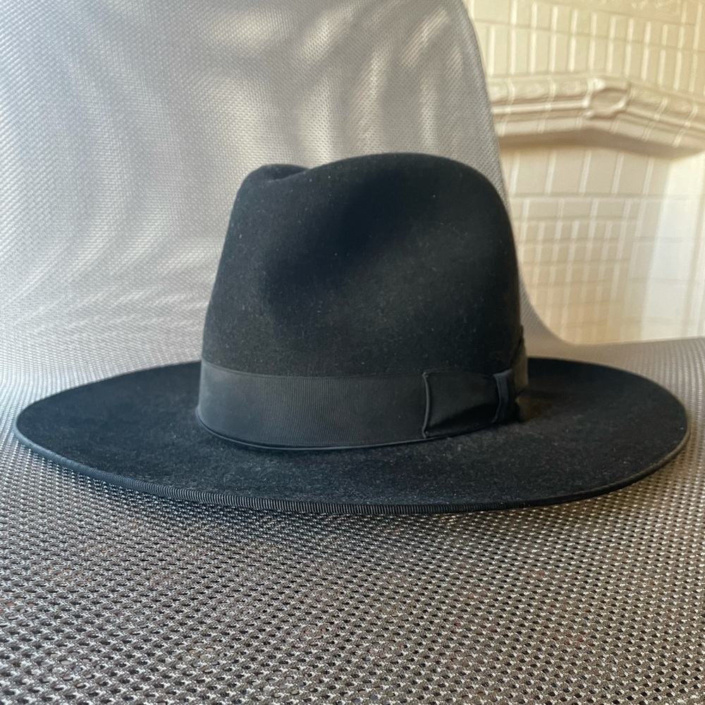 Selentino 100% fue felt black hat